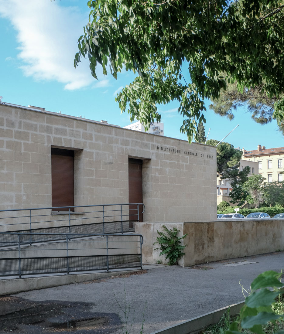 Fernand Pouillon - Bibliothque Universitaire Saint-Charles Marseille