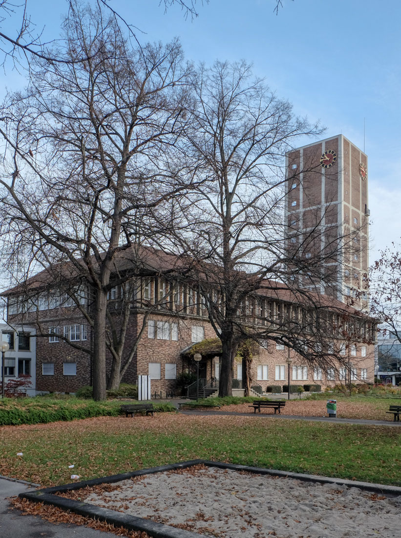Paul Bonatz - Kornwestheim Town Hall with Water Tower