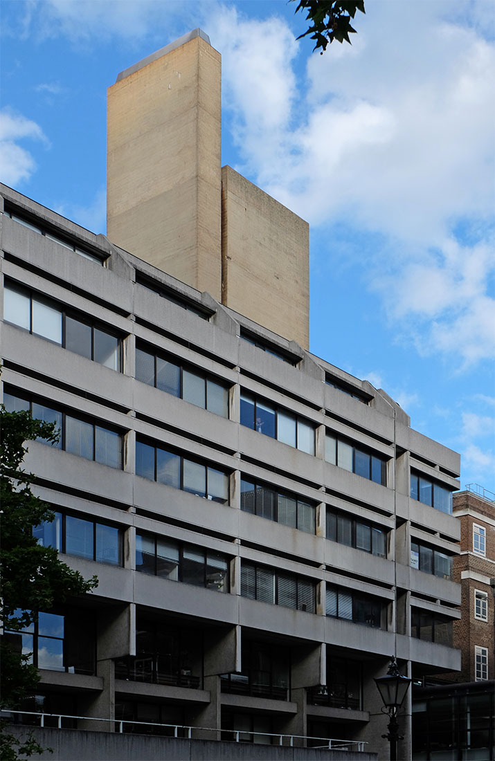 Denys Lasdun - Philips Building of School of Oriental and African Studies