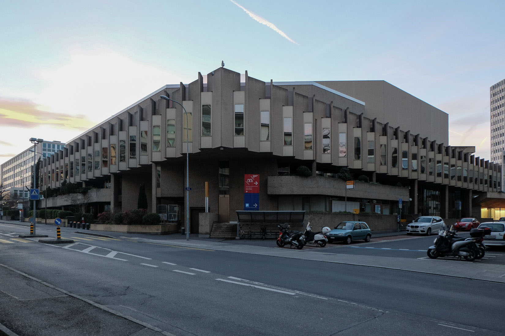 Andr� Gaillard & Alberto Camenzind - CICG - Centre International de Conferences de Geneve 