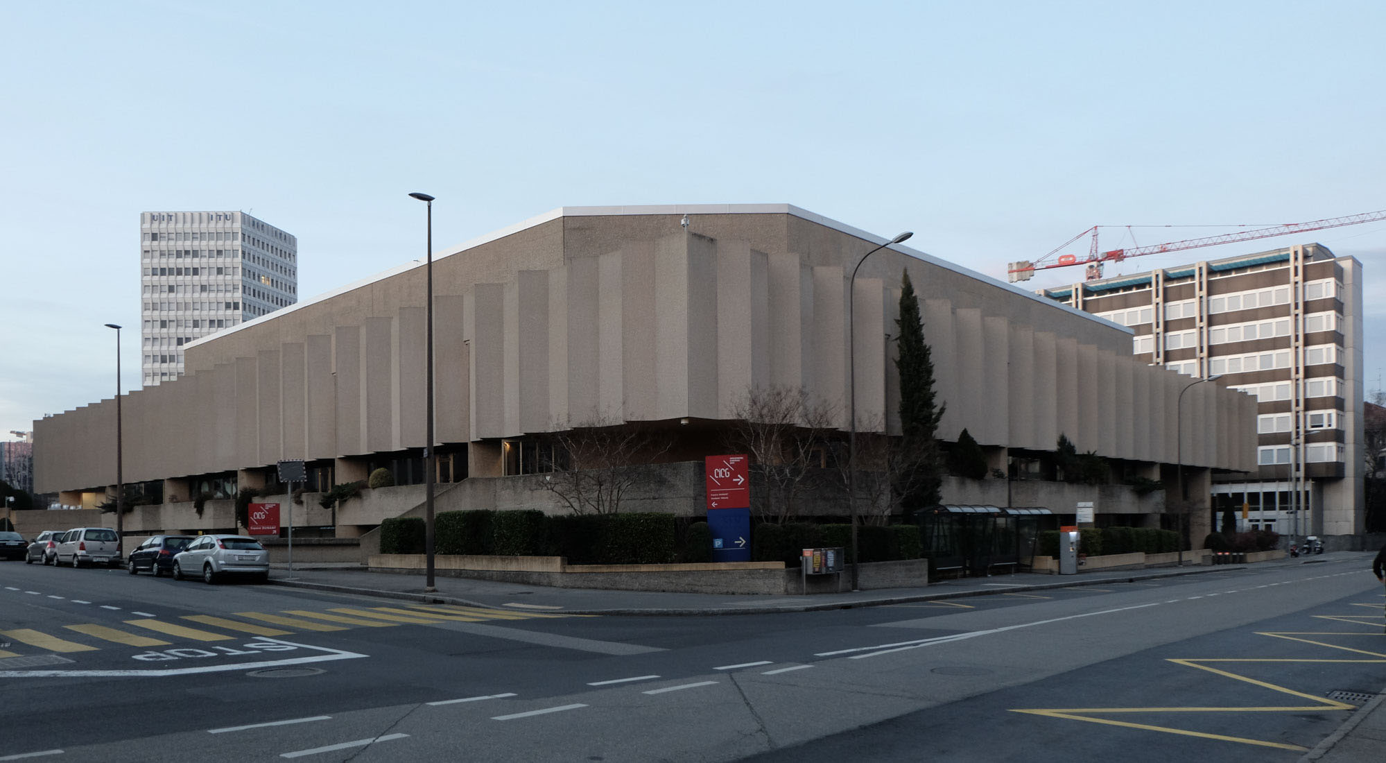 Andr� Gaillard & Alberto Camenzind - CICG - Centre International de Conferences de Geneve 