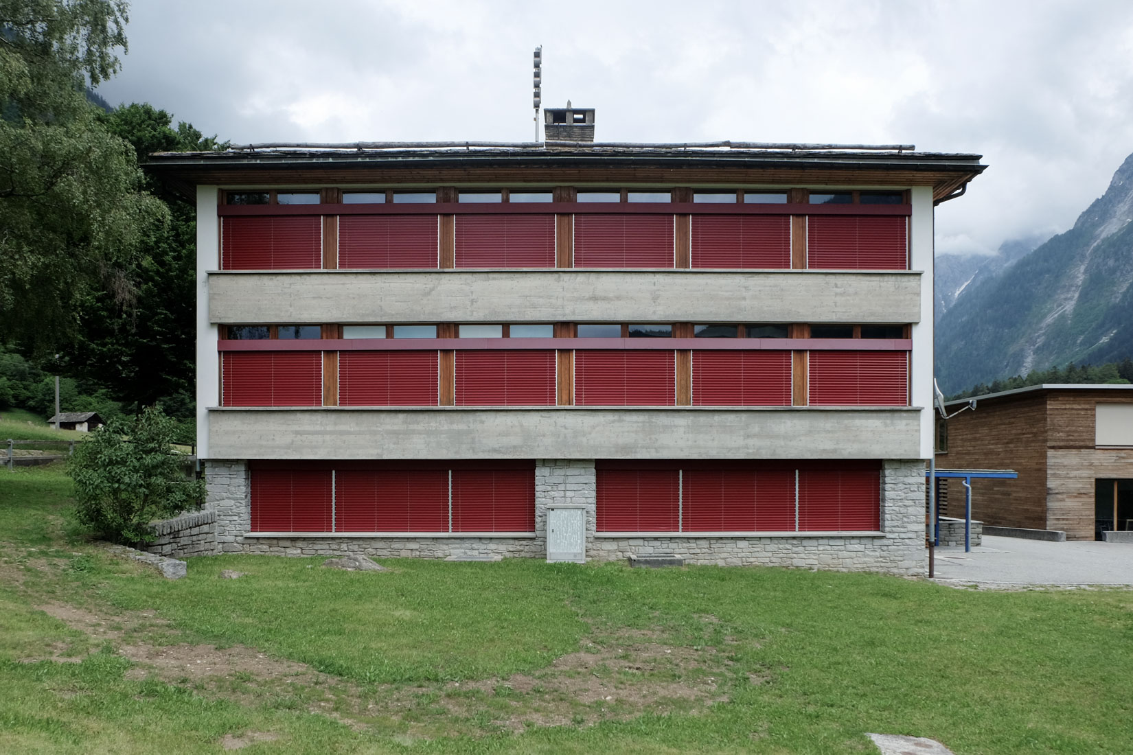 Bruno Giacometti - School Building Stampa
