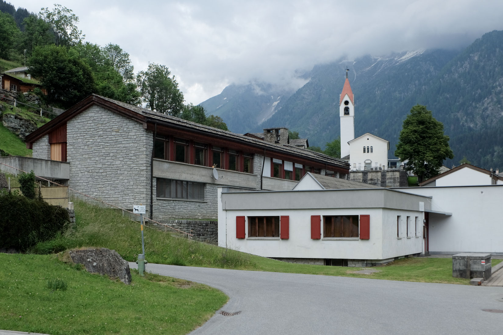 Bruno Giacometti - School Building Vicosoprano