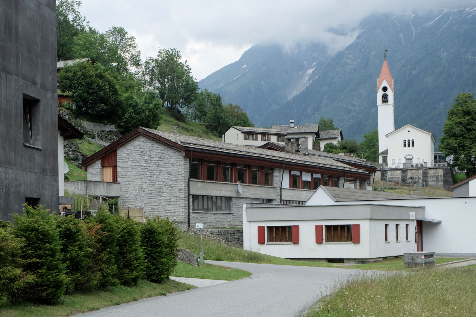 Bruno Giacometti - School Building Vicosoprano