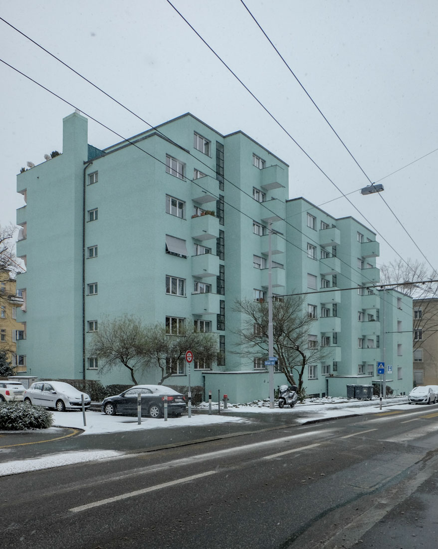 Ernst Gisel - Apartment Building Hegibachstrasse Zrich