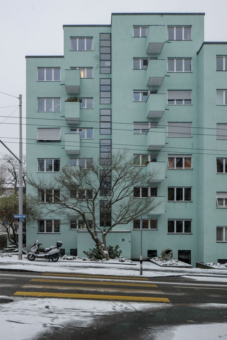 Ernst Gisel - Apartment Building Hegibachstrasse Zrich