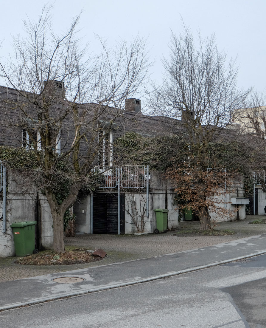 Ernst Gisel - Row Houses Wenaweser Vaduz