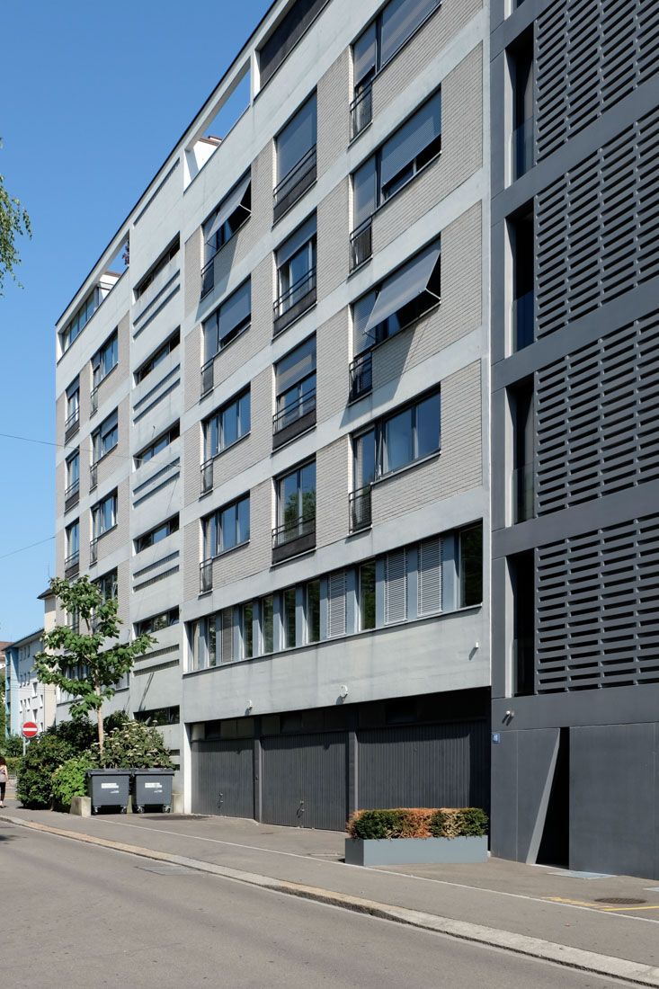 Jakob Zweifel - Apartment and Commercial Building Seefeldstrasse