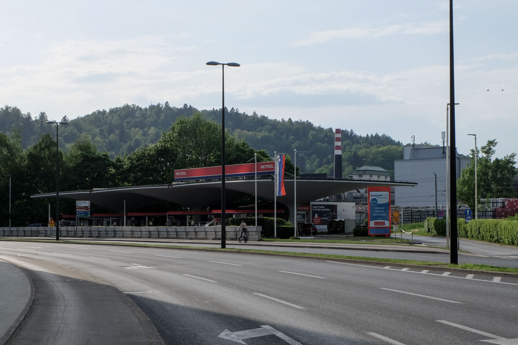 Edvard Ravnikar - Gas Station Ljubljana